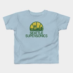 Seattle Supersonics 1967 - (Verge Club) Kids T-Shirt
